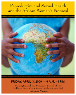 2009: Reproductive and Sexual Health and the African Women's Protocol