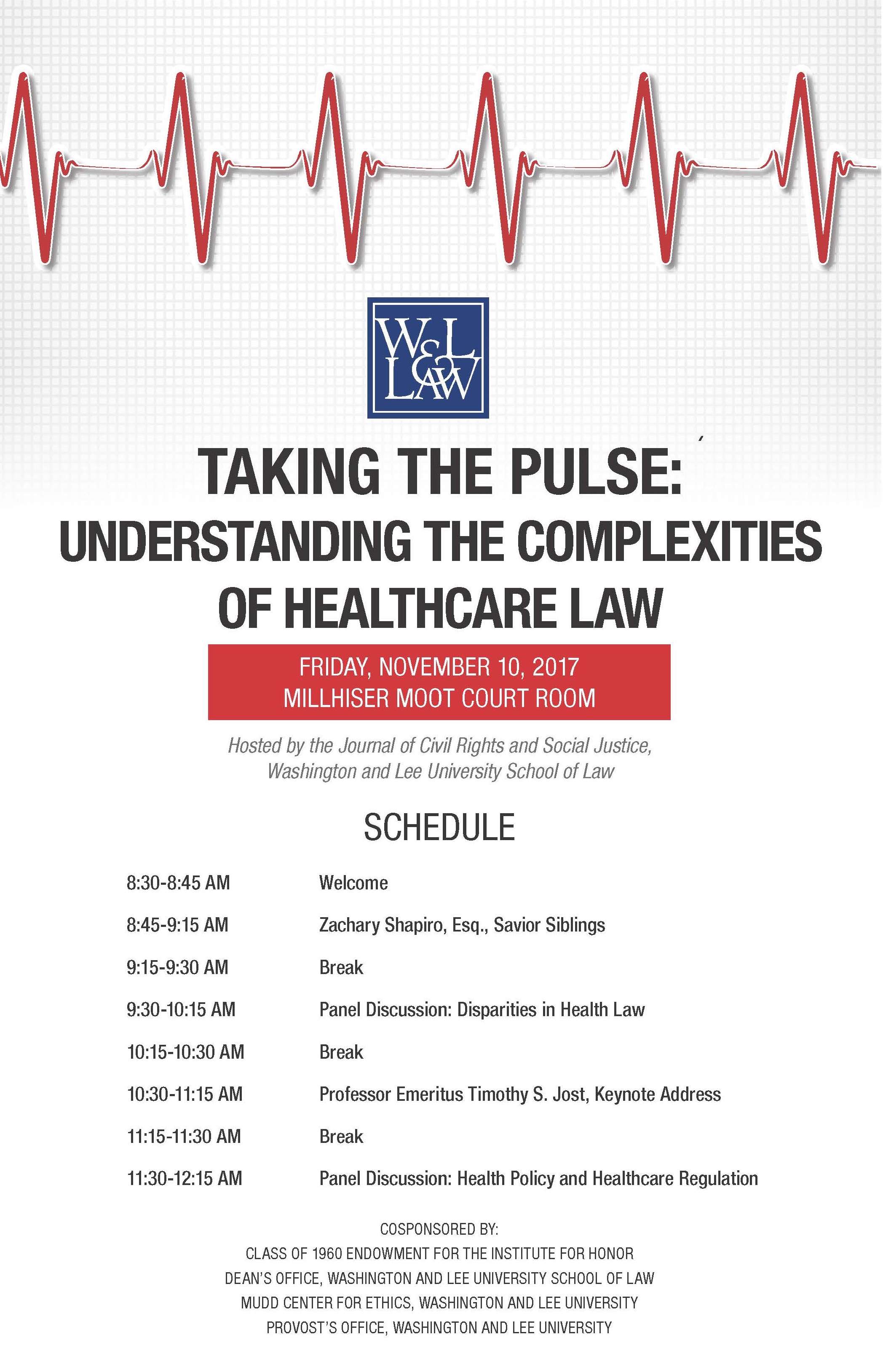 2017: Taking the Pulse: Understanding the Complexities of Healthcare Law