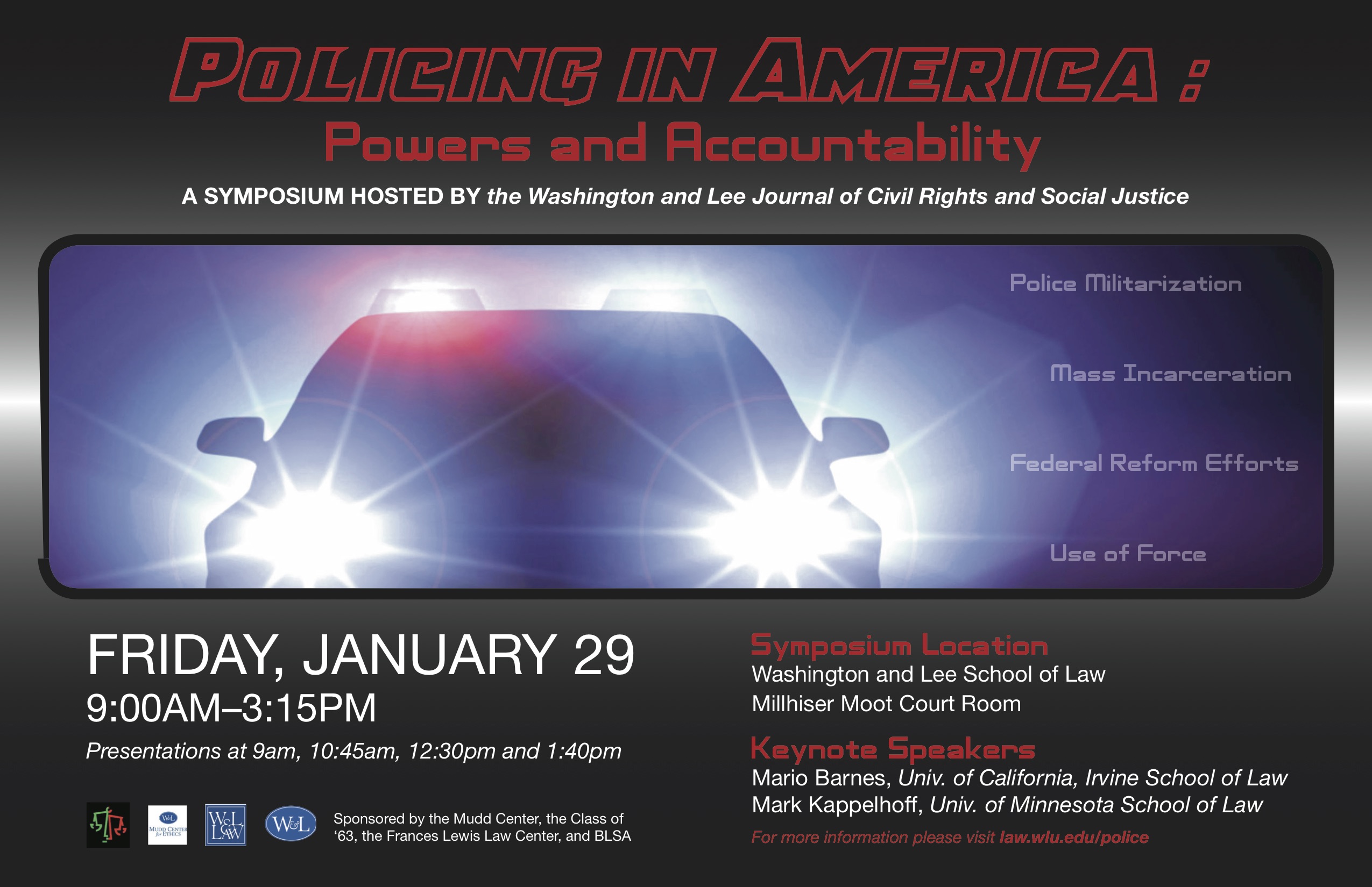 2016: Policing in America: Powers and Accountability
