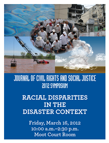 2012: Racial Disparities in the Disaster Context
