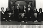 The bench and winners of the 1996 competition