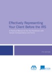 Understanding the Earned Income Tax Credit, in Effectively Representing Your Client Before the IRS (7th ed. 2018)