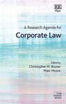 The Symbiosis Between International Law and Corporate Governance, in A Research Agenda for Corporate Law (Christopher Bruner & Marc Moore eds., 2023) by Kish Parella