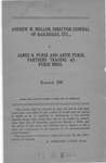 Andrew W. Mellon, Director General of Railroads, etc., v. James N. Purse and Artie Purse, Partners Trading as Purse Brothers