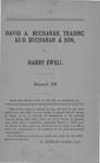 David A. Buchanan, Trading as D. Buchanan & Son v. Harry Ewell
