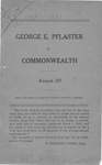 George E. Pflaster v. Commonwealth of Virginia