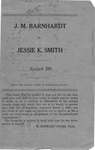 J. M. Barnhardt v. Jessie K. Smith
