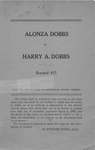 Alonza Dobbs v. Harry A. Dobbs