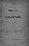 Sam Davis v. Commonwealth of Virginia