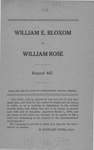 William E. Bloxom v. William Rose