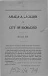Amanda A. Jackson v. City of Richmond
