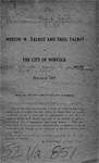 Minton W. Talbot and Thomas Talbot v. The City of Norfolk