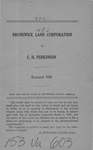 Brunswick Land Corporation v. C.H. Perkinson