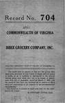 Commonwealth of Virginia v. Bibee Grocery Company, Inc.