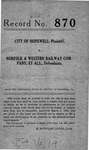 City of Hopewell v. Norfolk & Western Railway Company, et al.