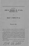 John B. Winfree, Jr., et al.,  v. Isaac T. Mann and Pocahontas Fuel Company, Inc.