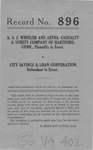 A.S.J. Wheeler and Aetna Casualty and Surety Company of Hartford v. City Savings and Loan Corporation