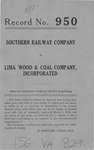 Southern Railway Corporation v. Lima Wood & Coal Company, Inc.