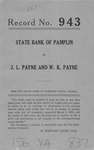 State Bank of Pamplin v. J.L. Payne and W.K. Payne