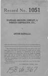 Standard Dredging Company, Inc.,  v.  Antoni Barnalla