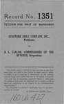 Strother Drug Company, Inc., v. D.L. Taylor, Commissioner of the Revenue