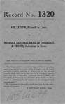 Abe Levitin v. Norfolk National Bank of Commerce and Trusts