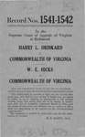 Harry L. Drinkard v. Commonwealth of Virginia; and W.E. Hicks  v. Commonwealth of Virginia