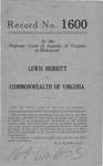 Lewis Merritt v. Commonwealth of Virginia