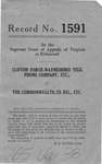 Clifton Forge-Waynesboro Telephone Company v. The Commonwealth of Virginia