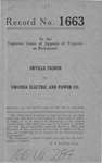 Orville Tignor v. Virginia Electric and Power Company, Inc.