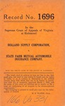 Holland Supply Corporation v. State Farm Mutual Automobile Insurance Company
