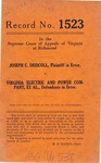 Joseph C. Driscoll v. Virginia Electric and Power Company, Inc.