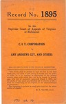 C.I.T. Corporation v. Amy Andrews Guy, et al.