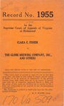 Clara E. Fisher v. The Globe Brewing Company, Inc., et al.