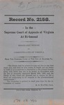 Bessie Sirt Dudley v. Commonwealth of Virginia