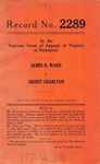 James R. Ward v. Sidney Charlton