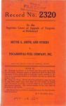 Hettie G. Smith, et al. v. Pocahontas Fuel Company, Inc.
