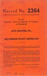 Dave Goldstein, etc. v. Old Dominion Peanut Corporation