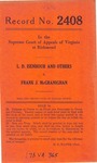 L. D. Isenhour, et al. v. Frank J. McGranighan
