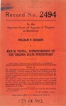 William P. Hudson v. Rice M. Youell, Superintendent of the Virginia State Penitentiary