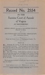 Minnie Green, amended to read Minnie Donald v. Southwestern Voluntary Association, Inc.