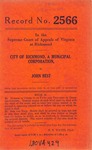 City of Richmond v. John Best