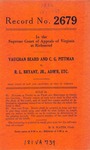 Vaughan Beard and C.G. Pittman v. R.L. Bryant, Jr. Administrator, etc.