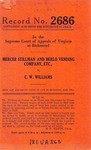 Mercer Stillman and Berlo Vending Company, etc., v. C. W. Williams