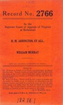 H. M. Arrington, et al. v. William Murray