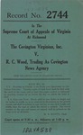 The Covington Virginian, Inc. v. R. C. Woods, trading as Covington News Agency