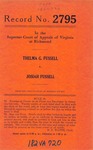 Thelma G. Fussell v. Josiah Fussell