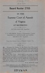 Acton Griscom v. J. S. Childress, Sheriff of Montgomery County, Maurice H. Neumuller and Laura Neumuller