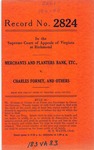Merchants and Planters Bank, et al. v. Charles Forney, et al.