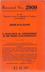 Jerome Silvia Hanson v. W. Frank Smyth, Jr., Superintendant of the Virginia State Penitentiary